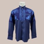 Kemeja Batik Cap Lengan Panjang - Katun Prima Kombinasi Toyobo 3