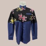 Kemeja-Batik-Cap-Lengan-Panjang-Katun-Prima-Kombinasi-Toyobo-2