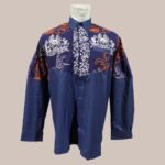 Kemeja-Batik-Cap-Lengan-Panjang-Katun Prima-Kombinasi-Toyobo-1