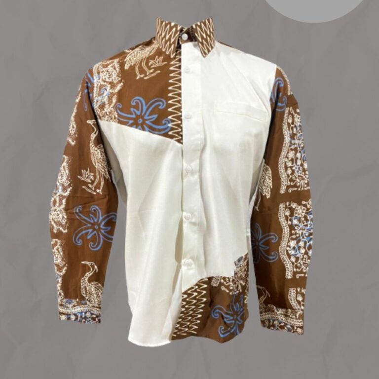 Kemeja-Batik-Cap-Lengan-Panjang-Katun-Silk-Kombinasi-Katun-Toyobo-1