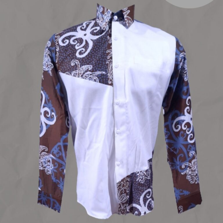 Kemeja-Batik-Cap-Lengan-Panjang-Katun-Silk-Kombinasi-Katun-Toyobo-4