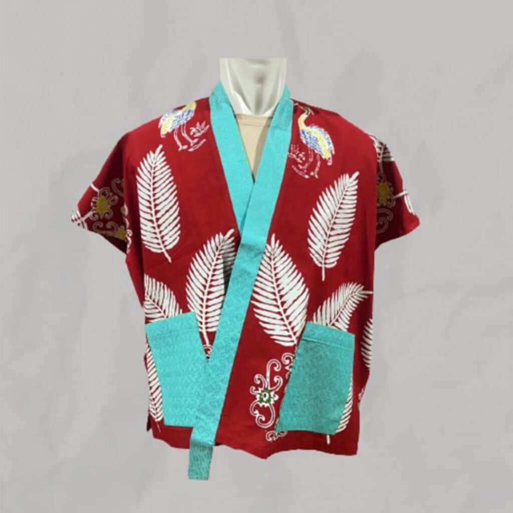 Outer Kimono Batik Cap - Katun Kombinasi Dolby 1
