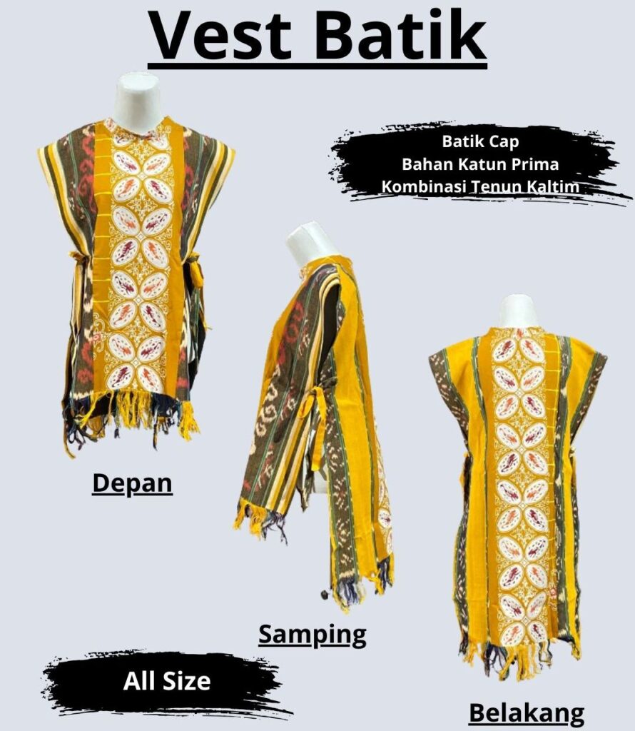 vest batik wanita